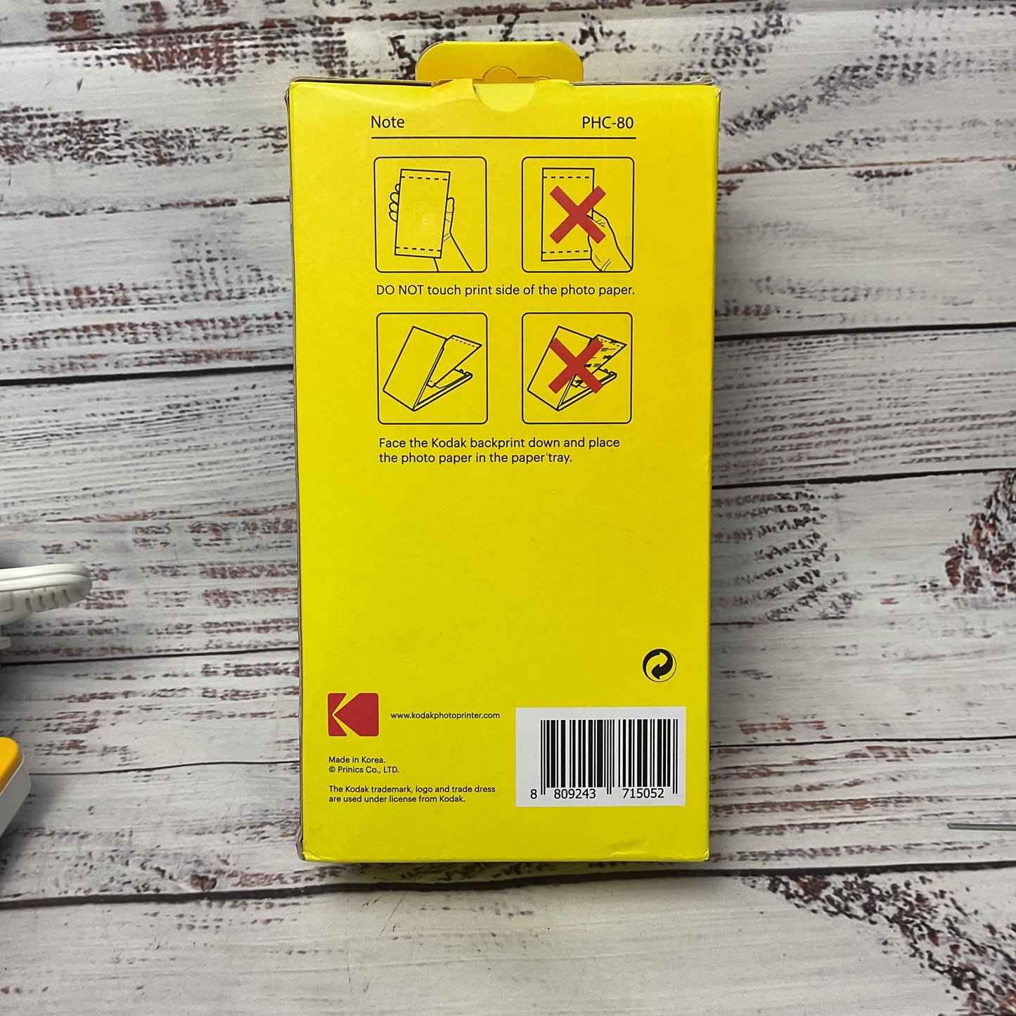 Kodak Instant Dock Photo Printer PD460 4" x 6" Bluetooth + Cartridge and Paper