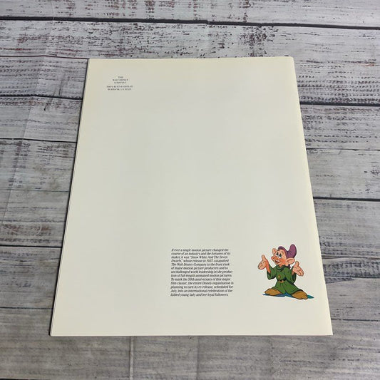 VTG. The Walt Disney Company 1986 Annual Report Disneyland Disneyana Collectable