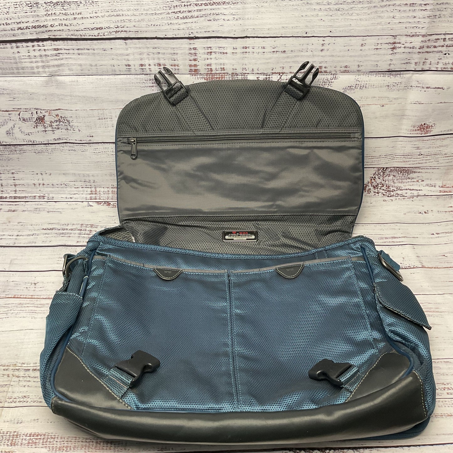 TUMI T-Tech 55080CD Blue Nylon Laptop Case