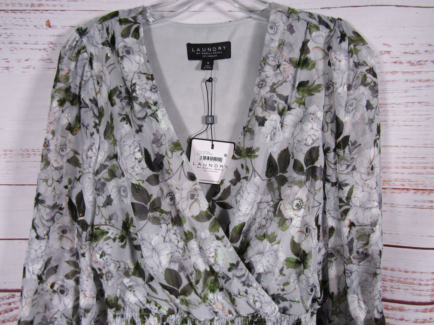Laundry by Shelli Segal Women's Full Bloom Floral Mini Dress Size 8