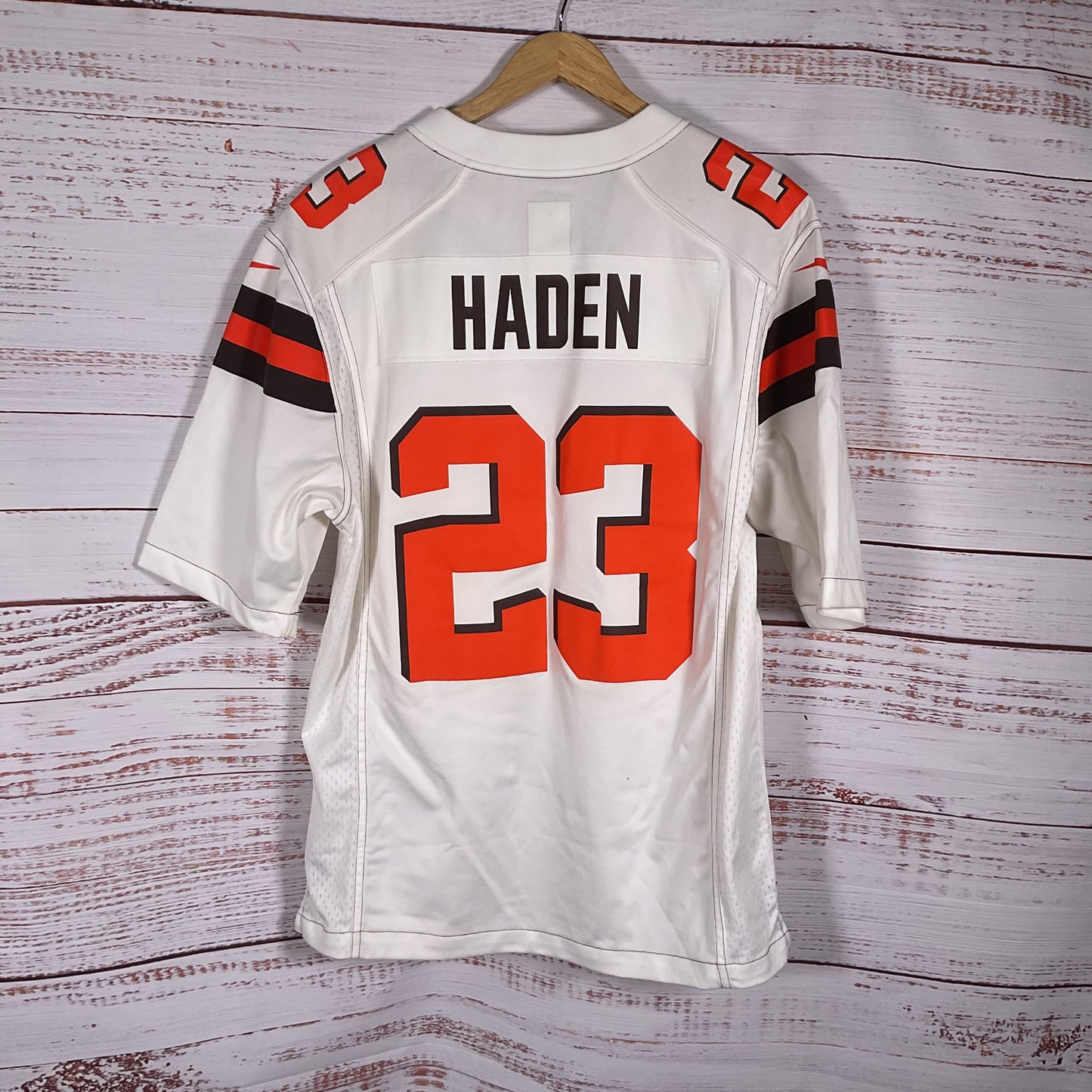 Nike NFL Cleveland Browns #23 Joe Haden Away Football Jersey M