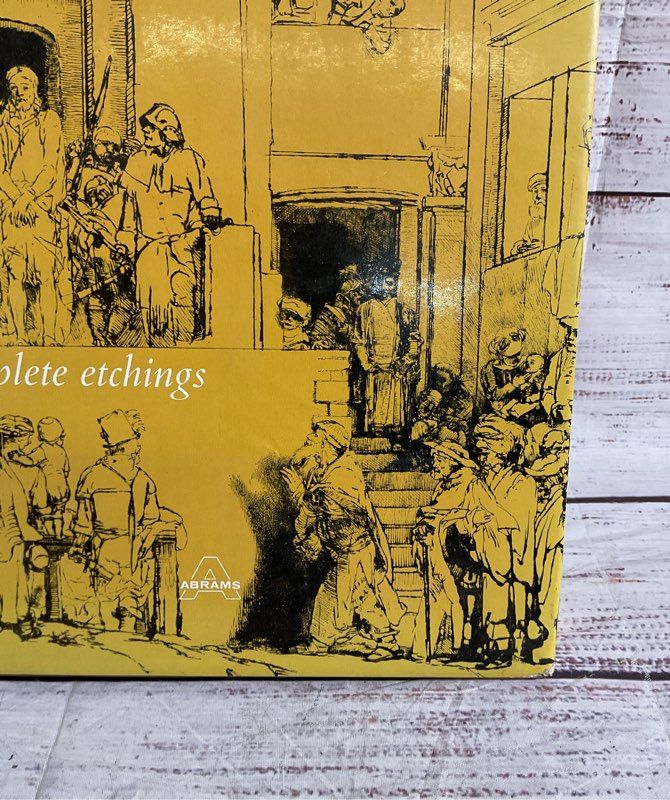 Rembrandt The Complete Etchings K. G. Boon 1963 307 Gravure Plates Abrams