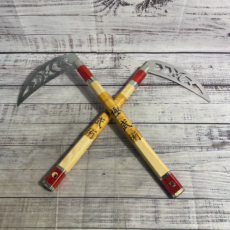 XMA Xtreme Chrome Kamas 2 Pc. Martial Arts/farming Tool Set