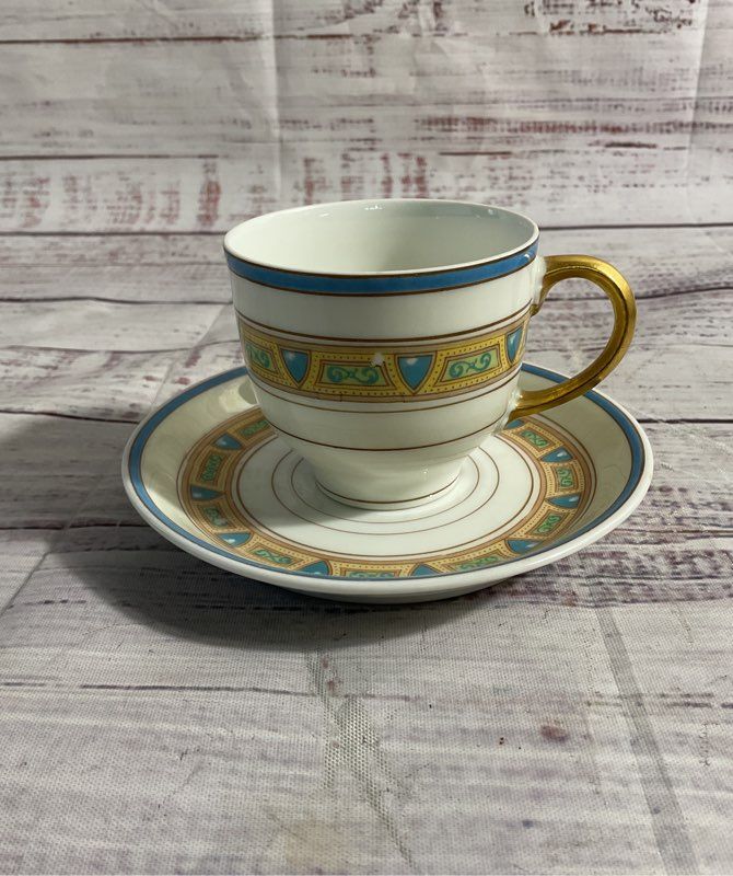 Vintage Wm Guerin & Co Limoges France Cup & Saucer