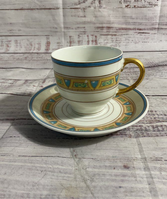 Vintage Wm Guerin & Co Limoges France Cup & Saucer