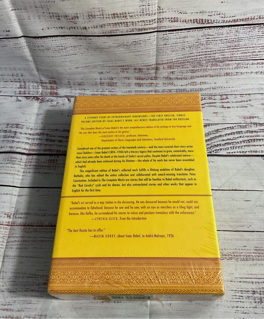 The Complete Works Of Isaac Babel Hardcover In Slipcase New