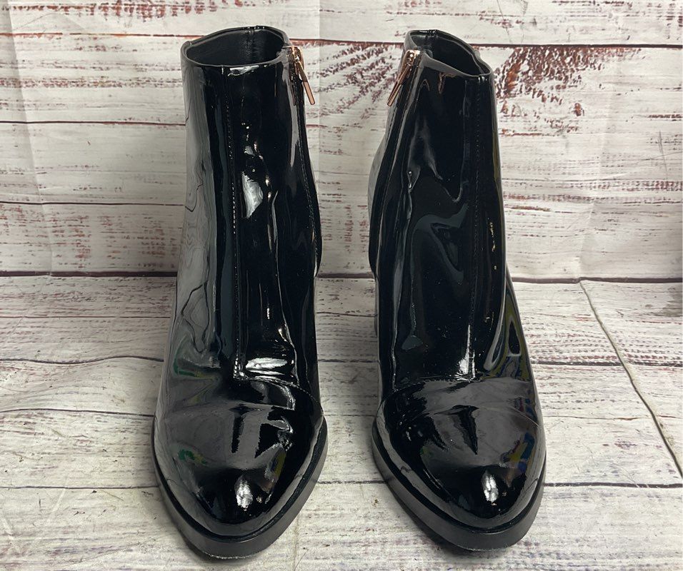 Alexander Wang Gabi Patent leather Ankle Booties Black 36