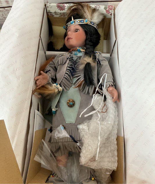 NEW IN BOX Gustave F. Wolff Wimbledon Collection Kegonsa Pose Doll