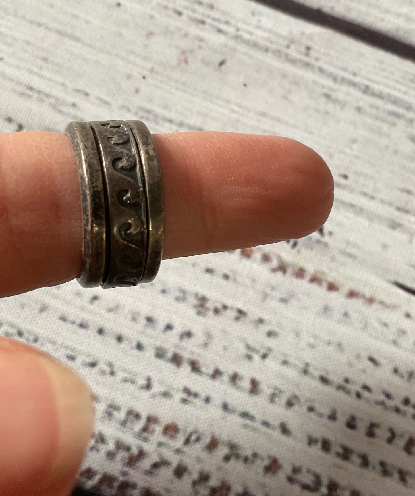 Mexico Sterling Silver Vintage size 7.25 Ring