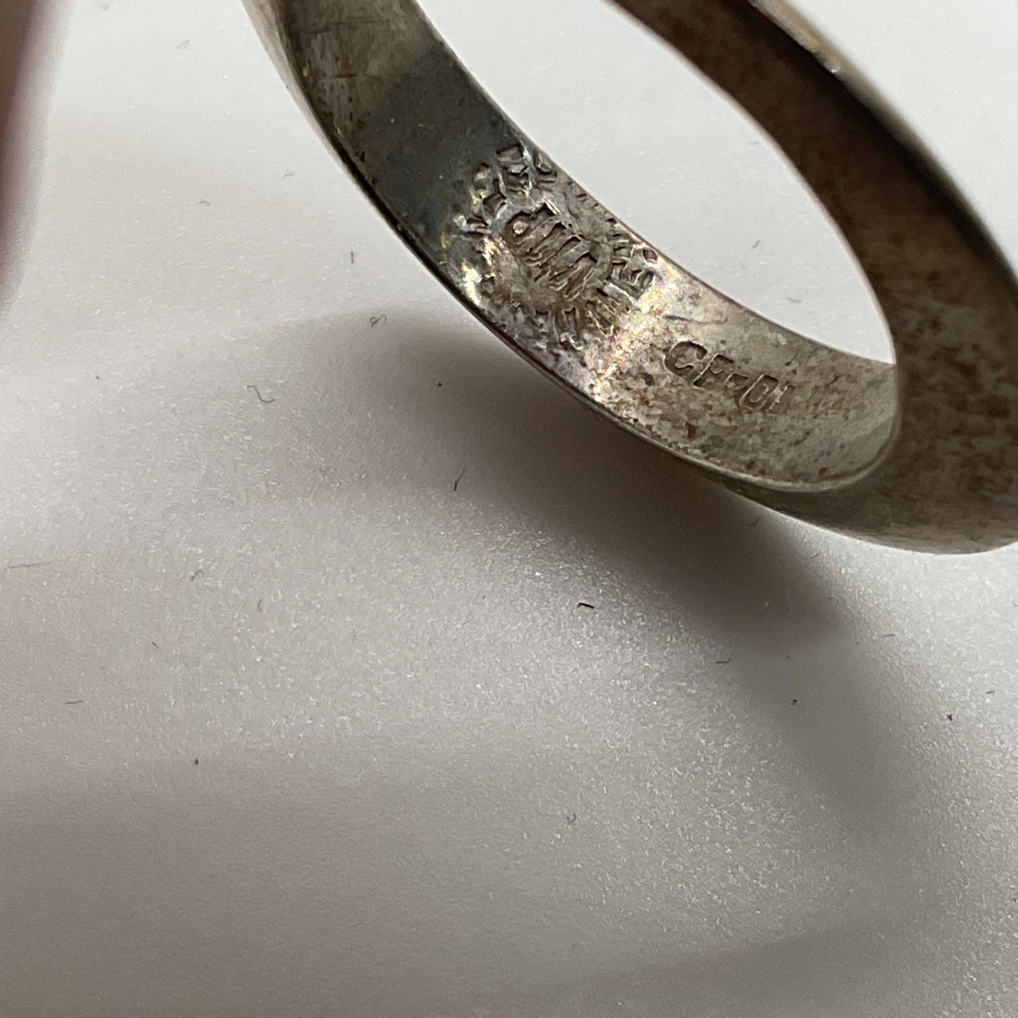 VTG. TAXCO Mexico Sterling Silver 2.25" Dangle SINGLE Earring- 4.63g