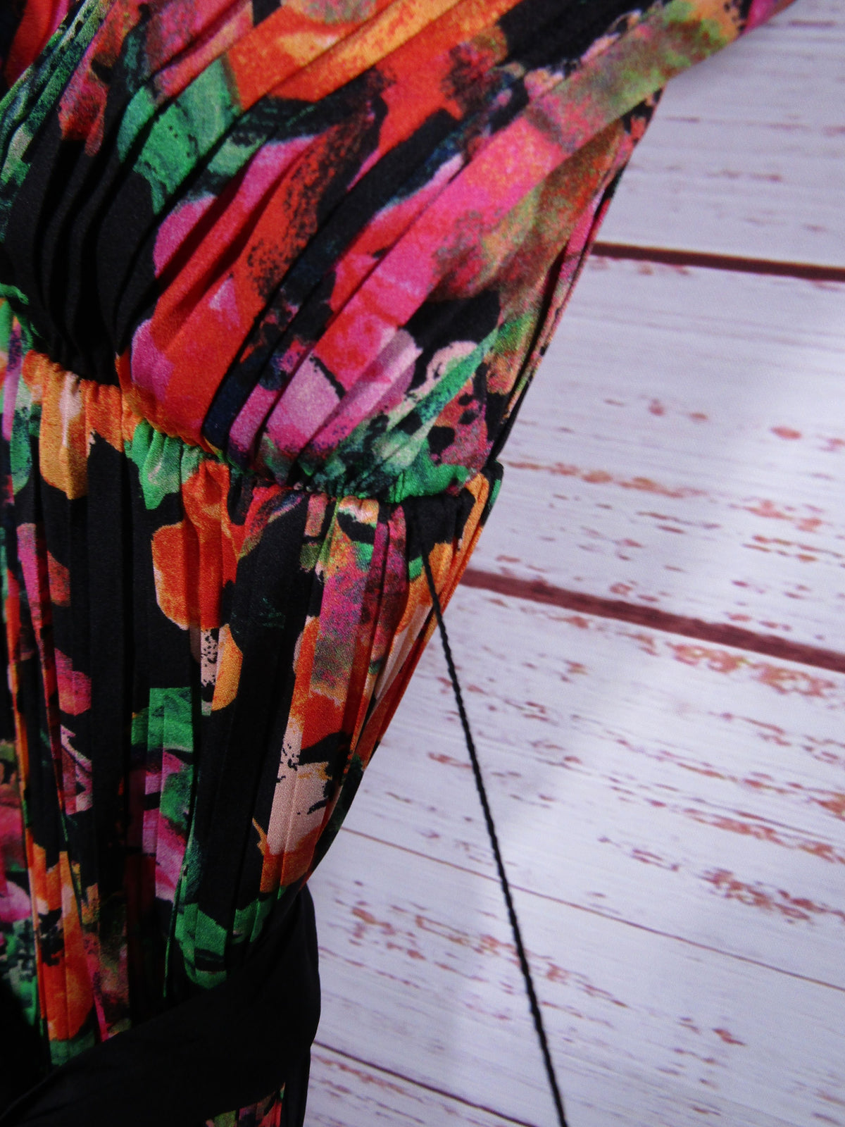 Diane Von Furstenberg Autumn Women's Multi-Color Pleated Midi Dress Size XXS