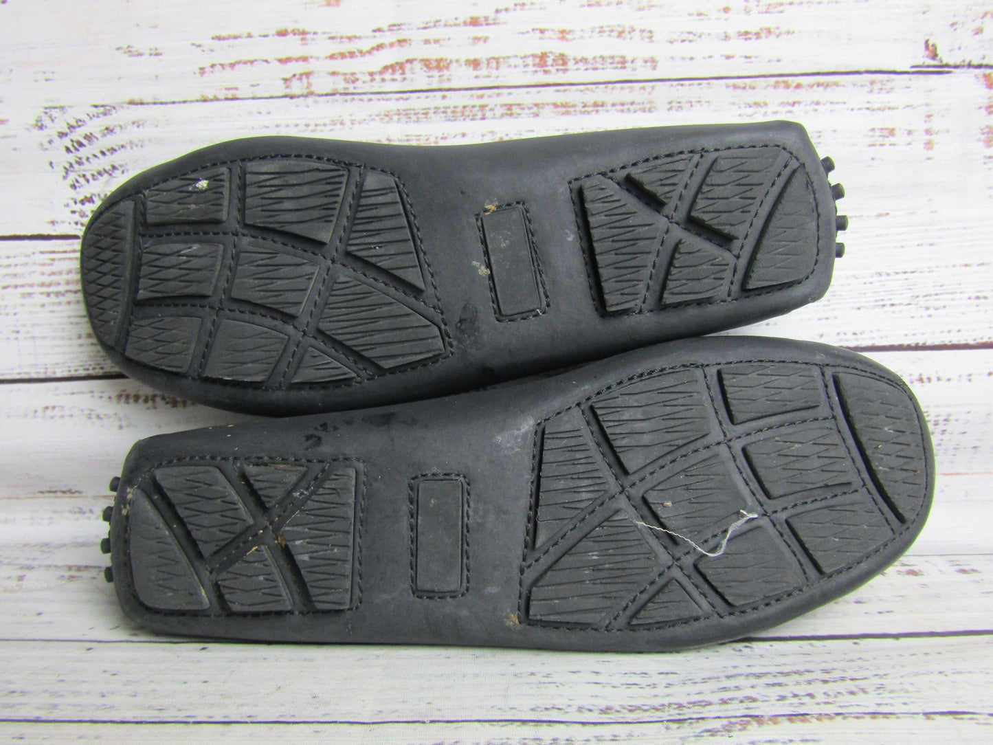 London Kids Sahara Girl's Black Loafer Shoes Size 7 Made in Italy