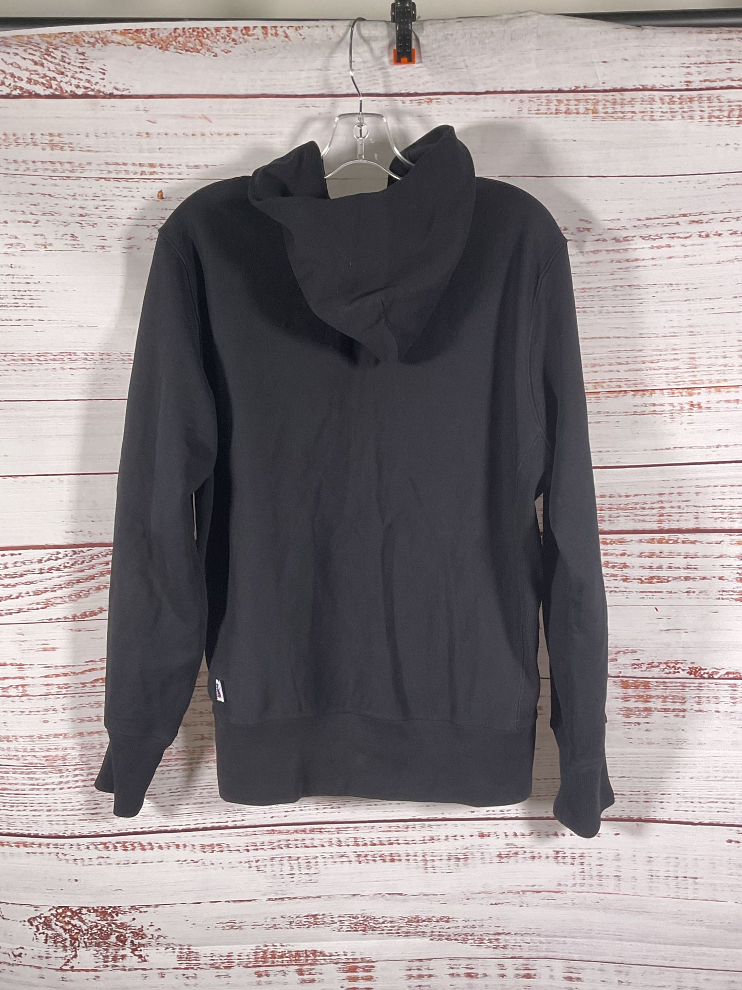 Champion Black Beams Side Zip Pullover Hoodie - Size M