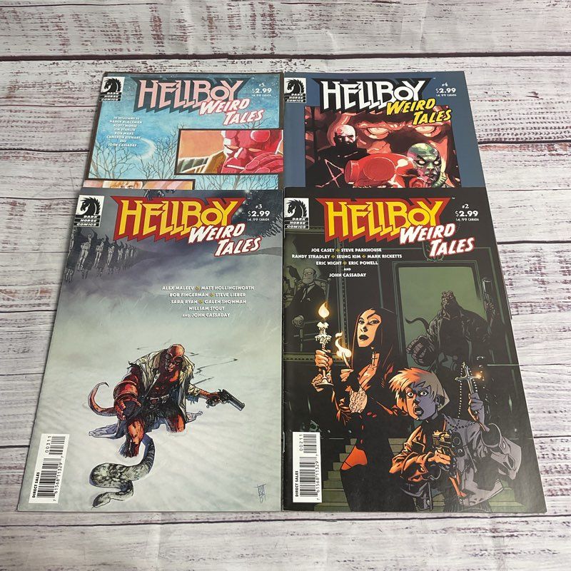 Hellboy Weird Tales #2-5 Mike Mignola Dark Horse Comic Lot 2003