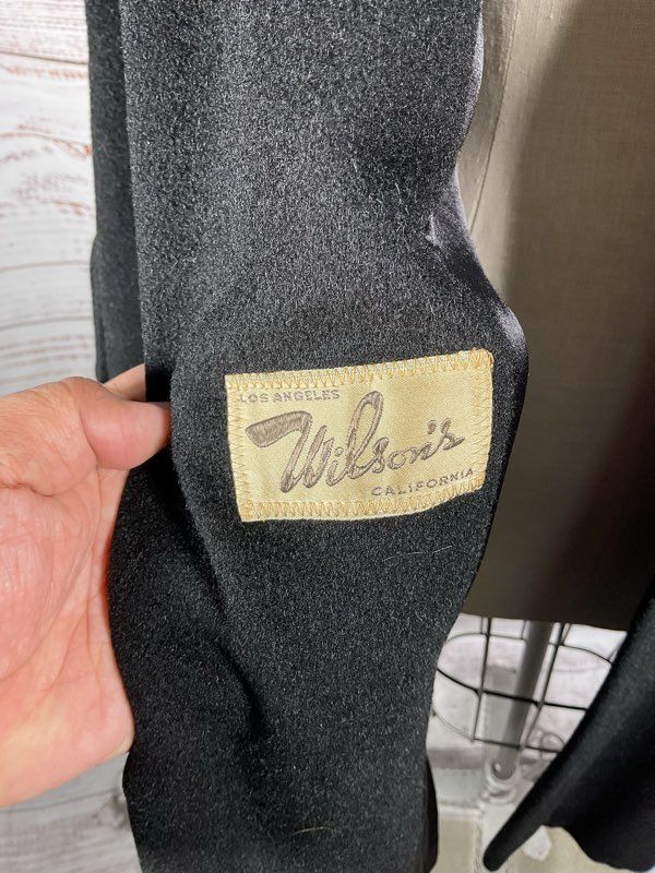 Vintage Int. Ladies Garment Workers Union ILGWU Wilson's Wool Coat