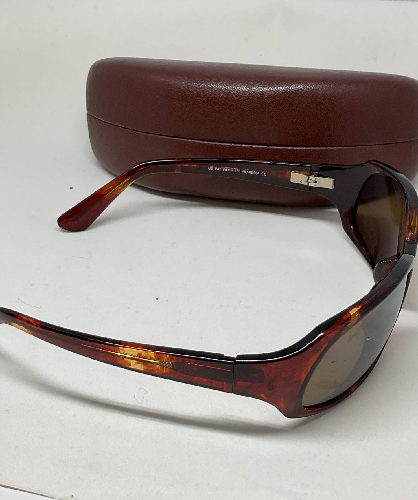 Maui Jim MJ110-10 Brown Sunglasses Made in Japan