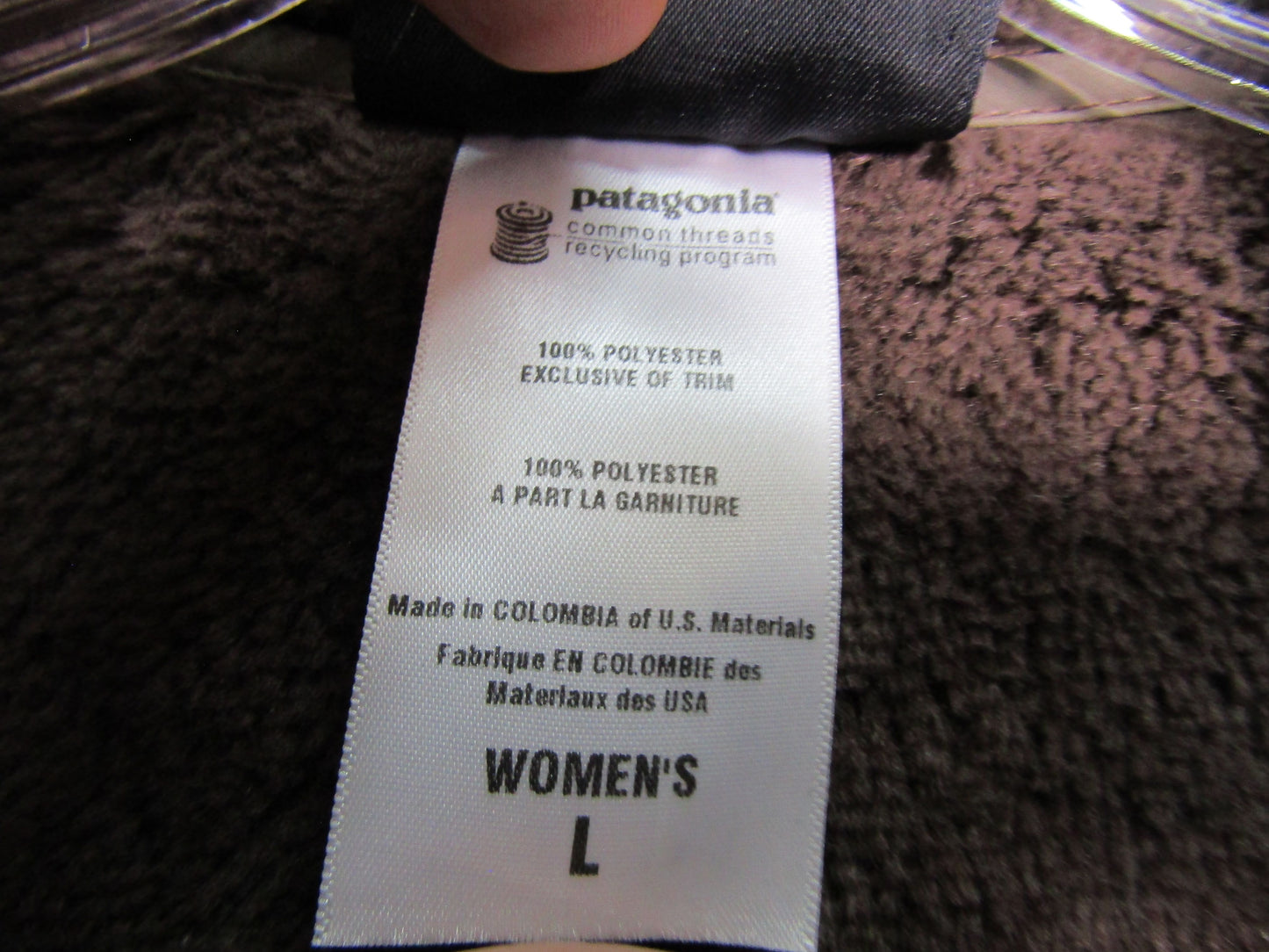 Patagonia Windzone Women's Brown Coat Size L