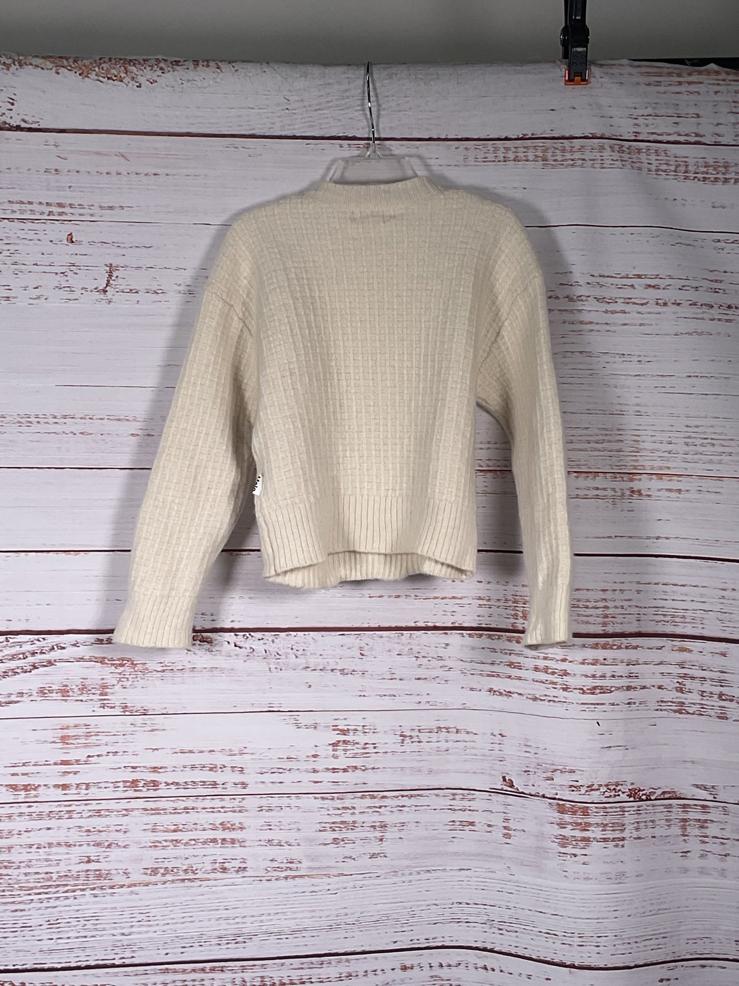 Molo Beige Kid's Pullover Smiley Sweater - Size 122-128