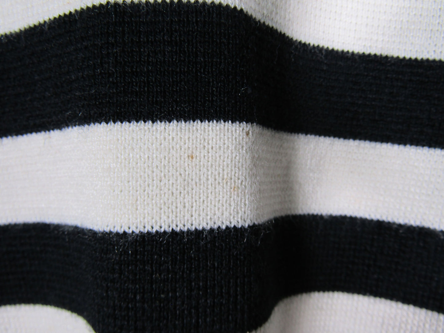 Sandro Women's Black & White Striped Sweater Size 2