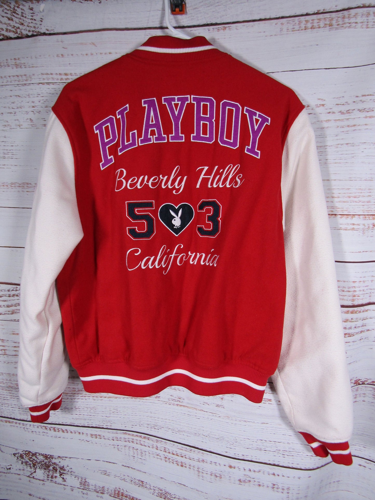 Playboy by PacSun Varsity 53 Beverly Hills Women's Jacket Size S