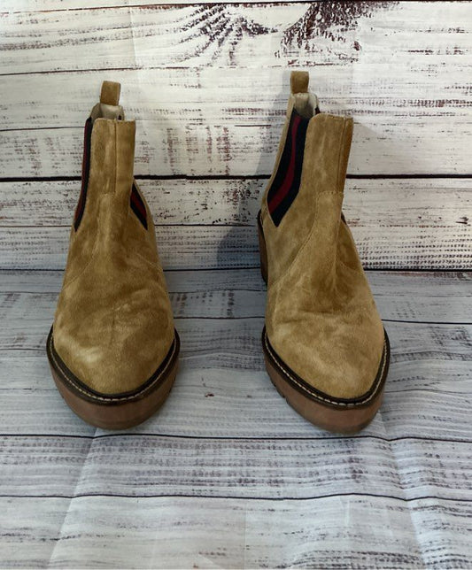 Women's Cecilia New York Gemma Suede Wedge Boots Size 9.5 Retail $200