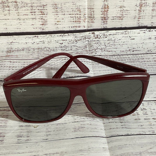 VTG. B&L RAY BAN WO355 Women's Burgundy Sunglasses- SZ 135