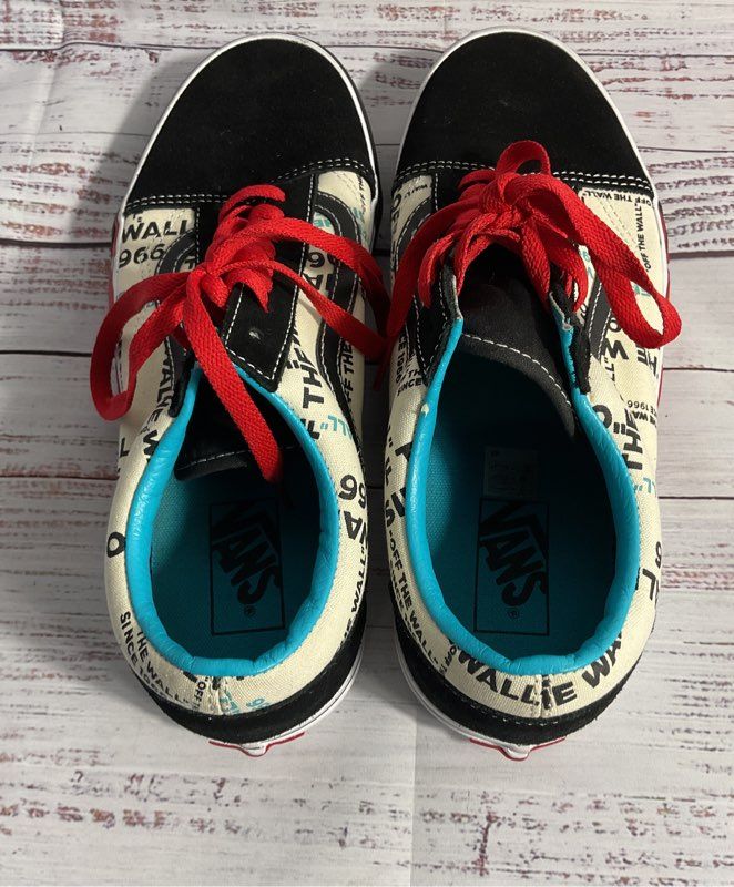 Vans Old Skool OTW Flame Off the Wall Shoes Men's 9.5 Women's 11