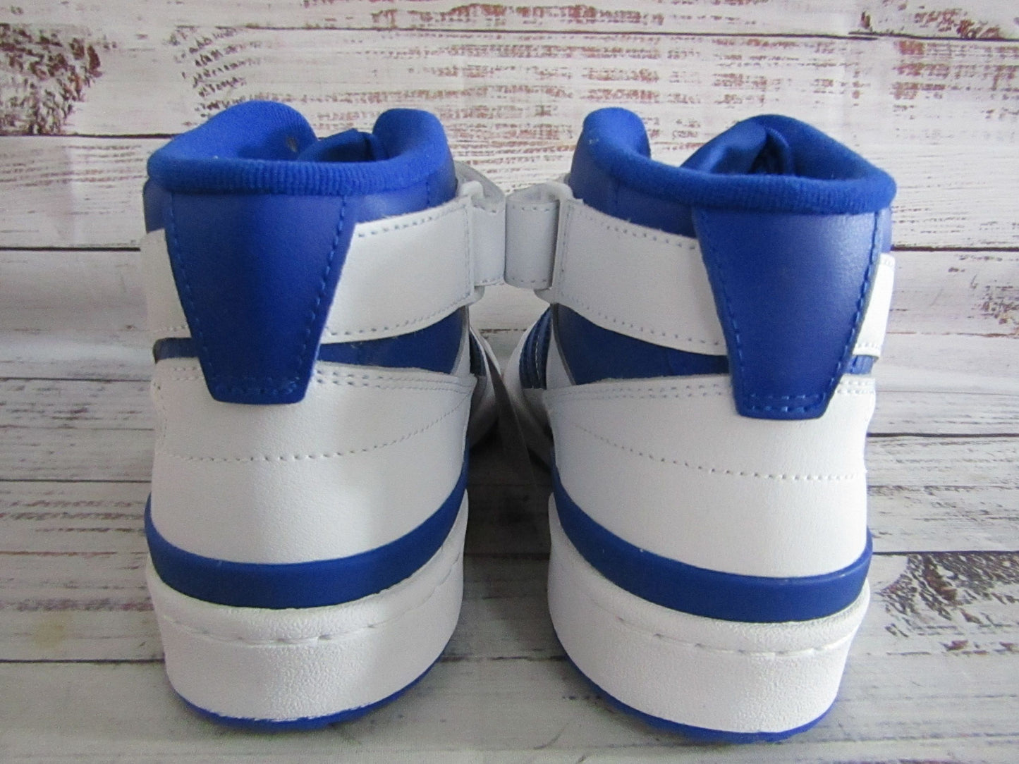 Adidas Forum Mid Men's Royal Blue White Mid Top Sneakers Size 6 FY4976