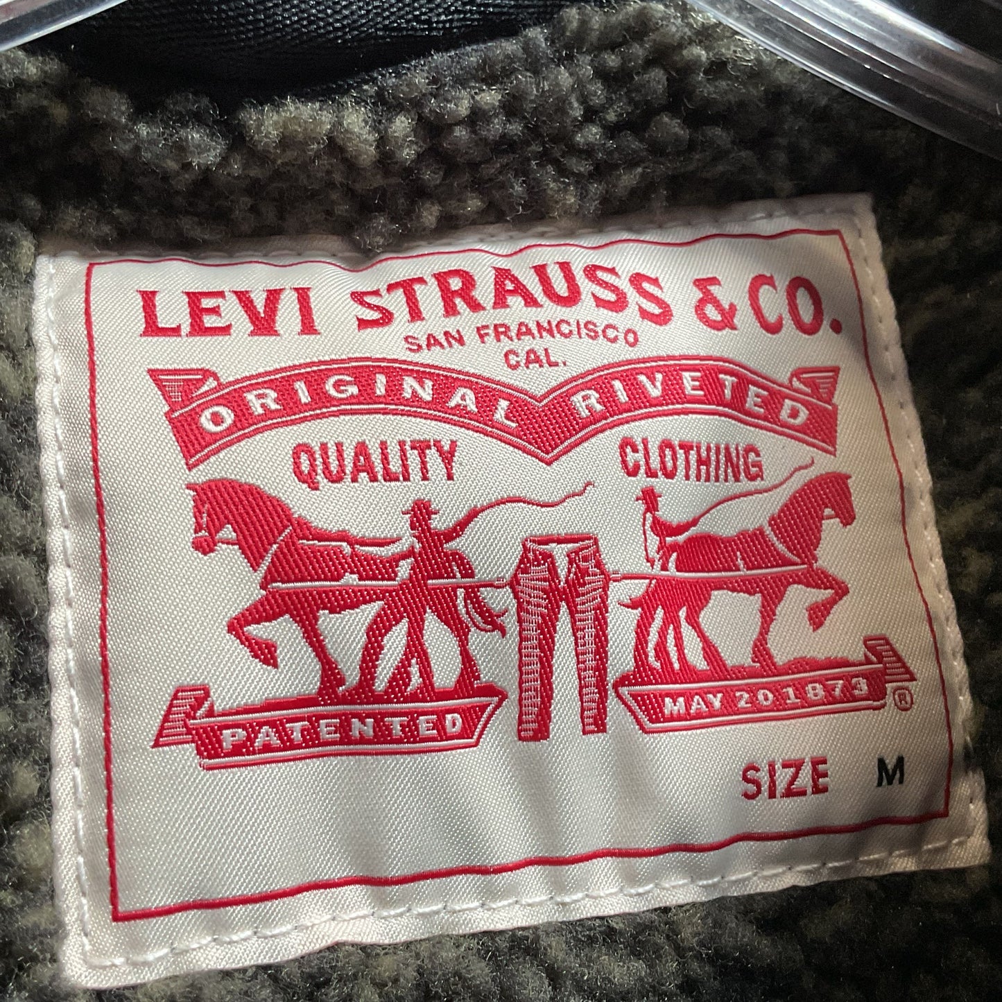 NWT LEVI'S X OUTERKNOWN Lined Sherpa Trucker Jacket- SZ M