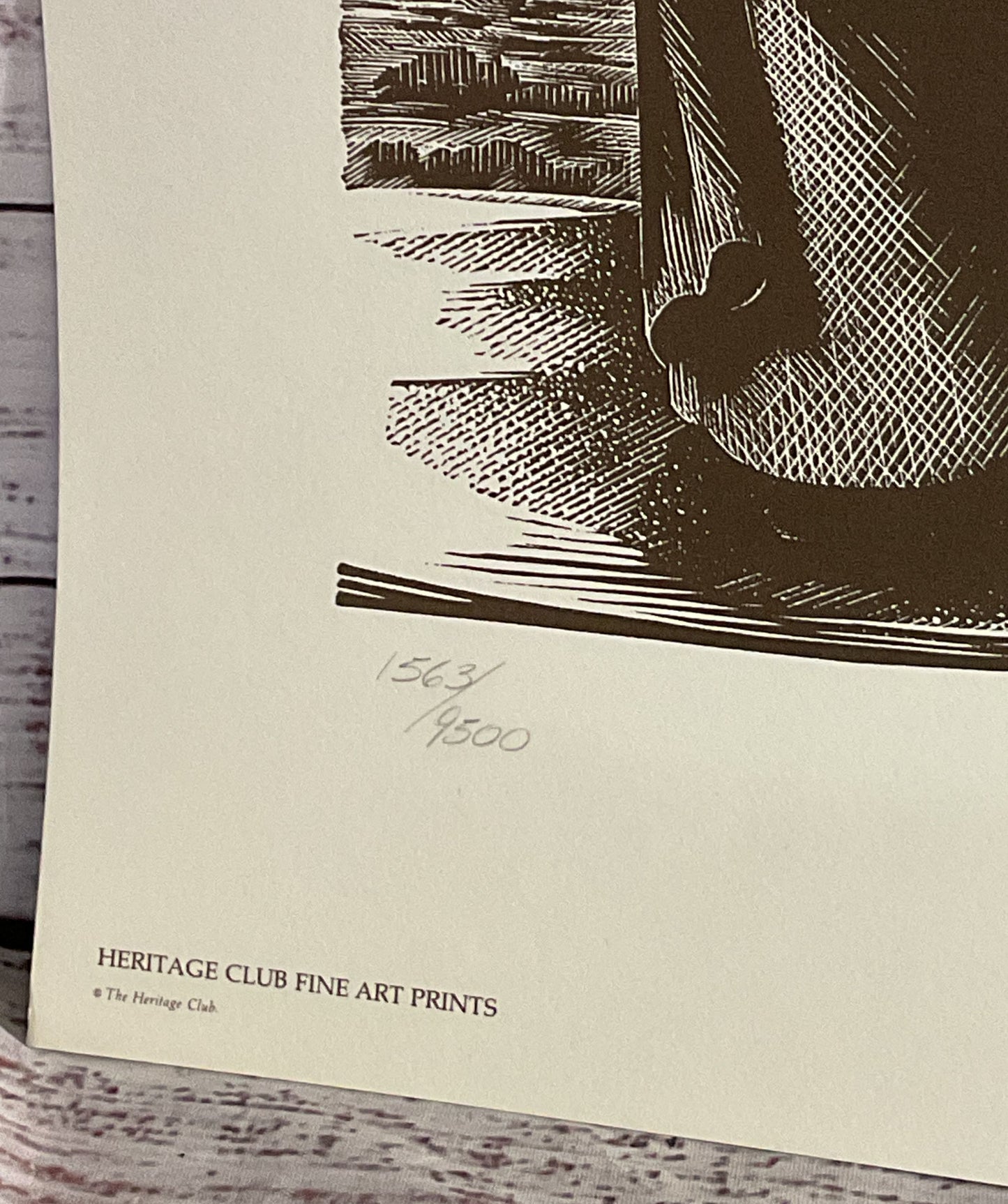 The Heritage Club Victorian Spirit Print by Agnes Miller Parker 1563/9500 Print