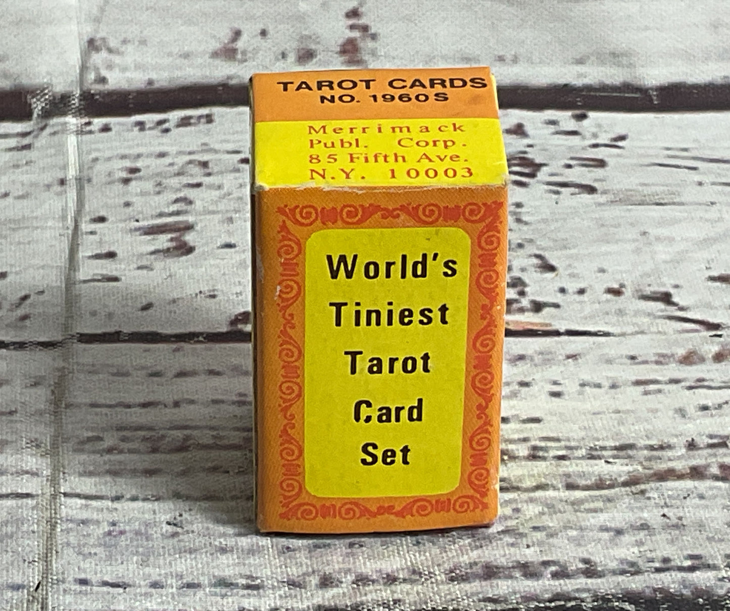 World's Tiniest Tarot 78 Card Deck