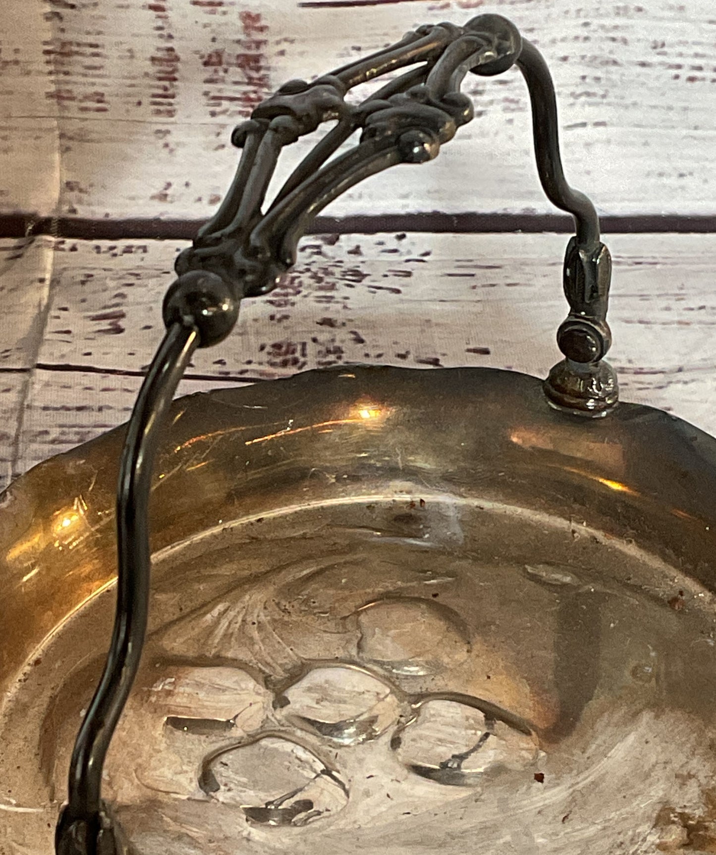 Barbour Silver Co Vintage Handled Candy Dish Quadruple Silverplate