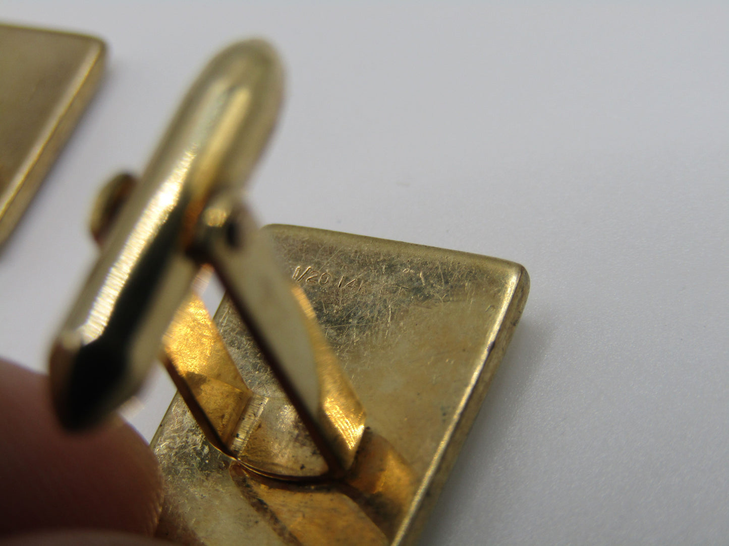 Set of 2 Vintage 12k & 14k Gold Filled Cufflinks