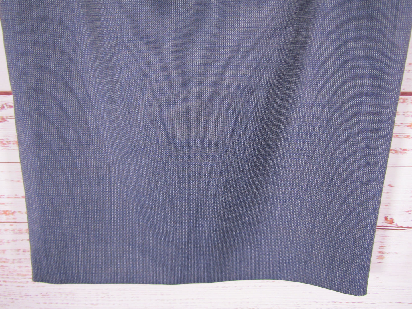 Hugo Boss Valiana Women's Blue Wool Pencil Skirt Size 2