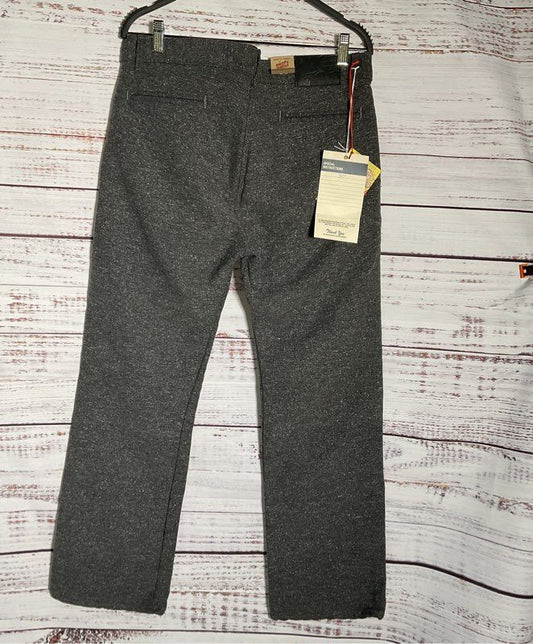 NWT Men's Naked and Famous Gray Twill Chino Pants Size 32