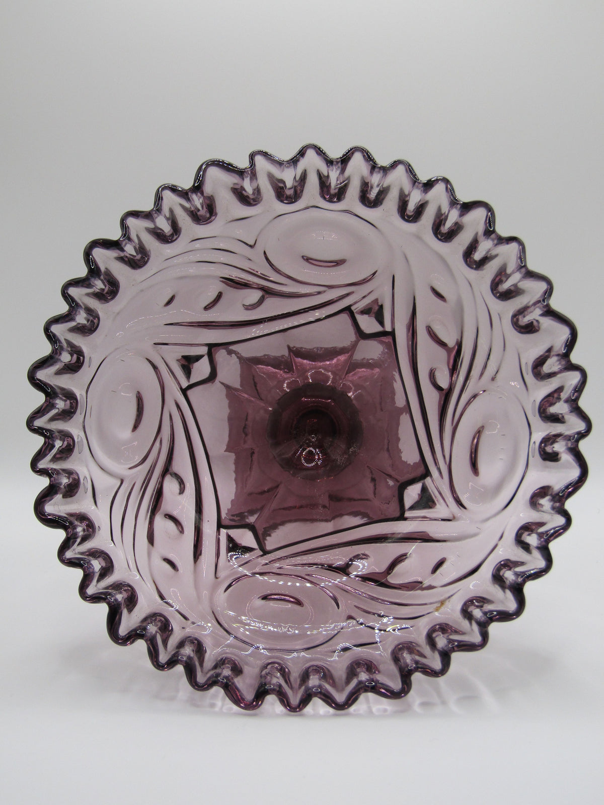 Imperial Glass Ipswich Heather Compote Bowl