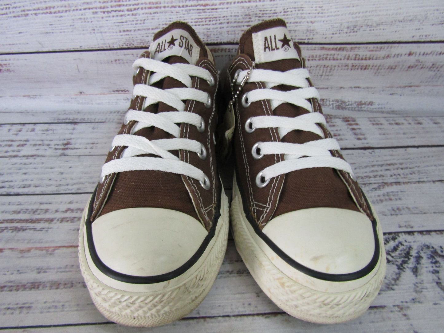 Converse Chuck Taylor All Star Women's Brown Low Top Sneakers Size 6