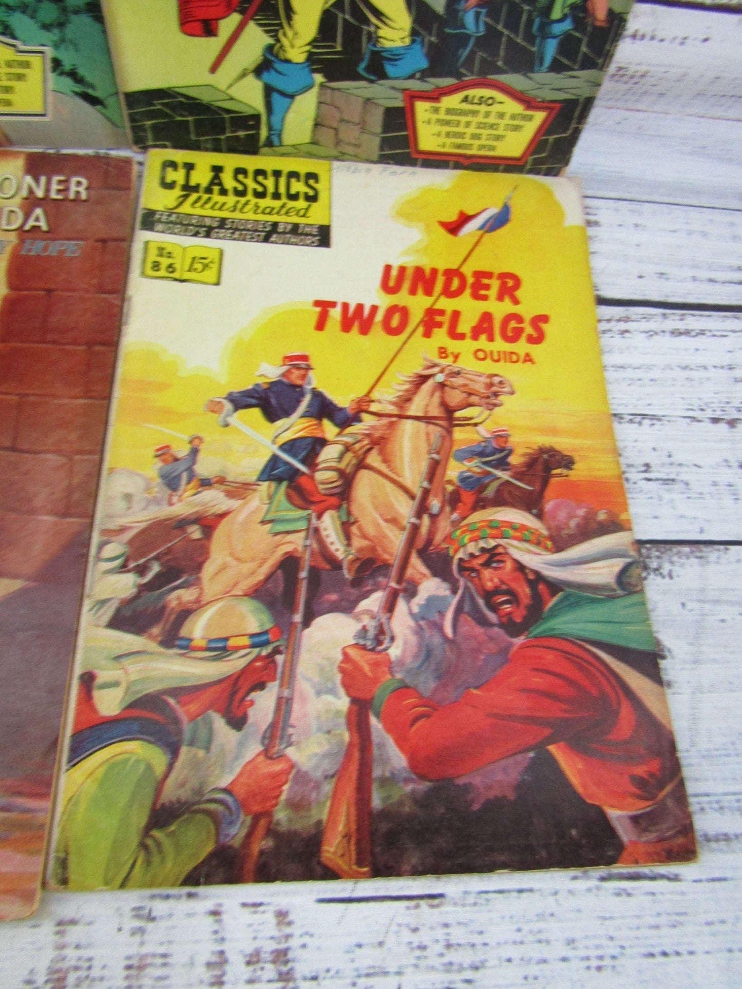 Vintage Classic Illustrated Set of 4 Comic Books