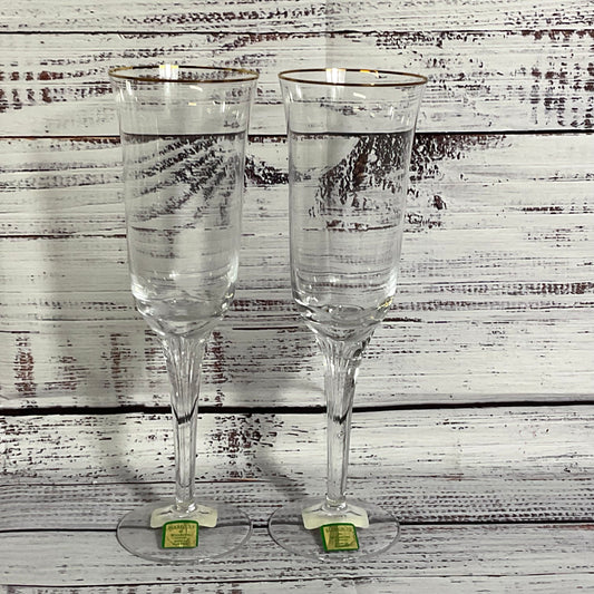 NEW MARQUIS by WATERFORD Champagne Flute- Set of 2