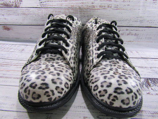 Icon Jolie Women's Multicolor Snow Leopard Print Sneakers Size 11