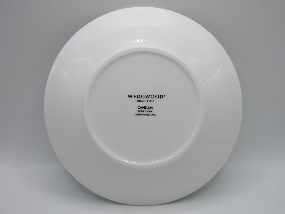 Wedgwood Wonderlust Camellia Bone China Flat Cup & Saucer Set