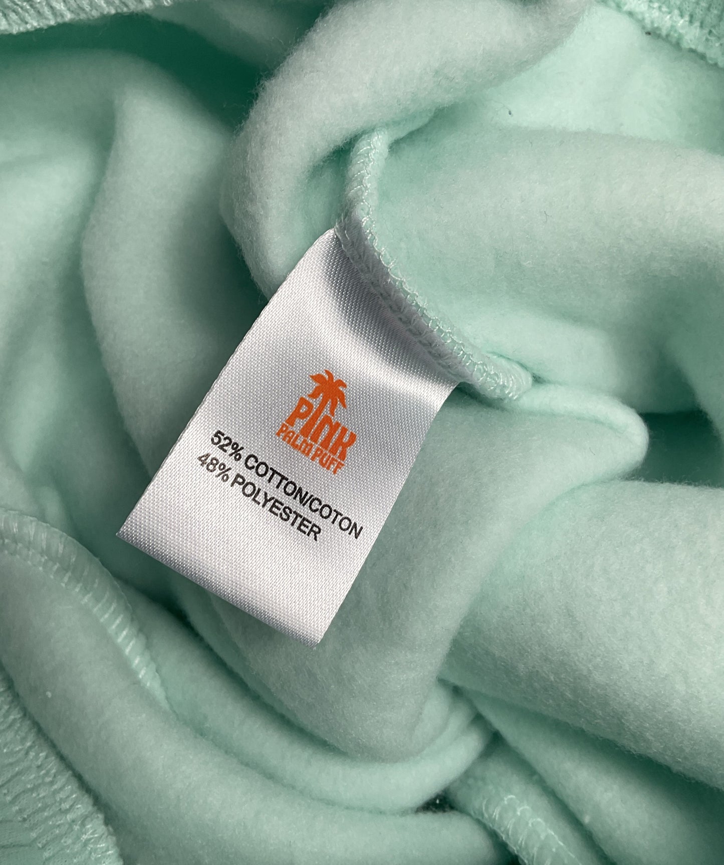Pink Palm Puff Classic Sweatpants Mint Breeze S