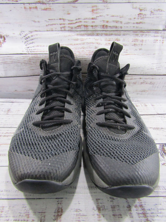 Nike LeBron Witness 4 Men's Black Mid-Top Sneakers Size 11 BV7427-003