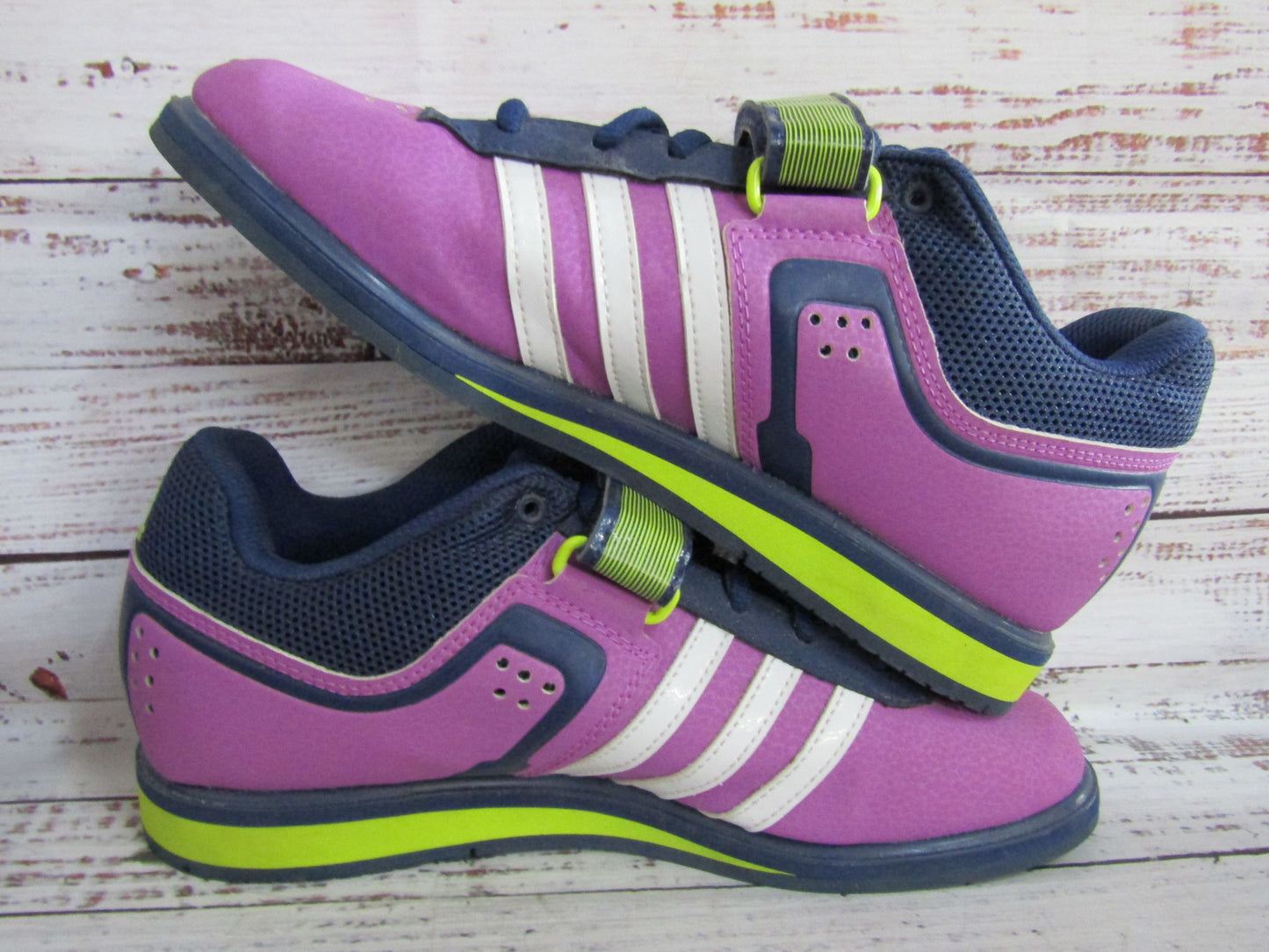 Adidas Powerlift 2.0 Women's Purple Weightlifting Shoes Size 7 B39860