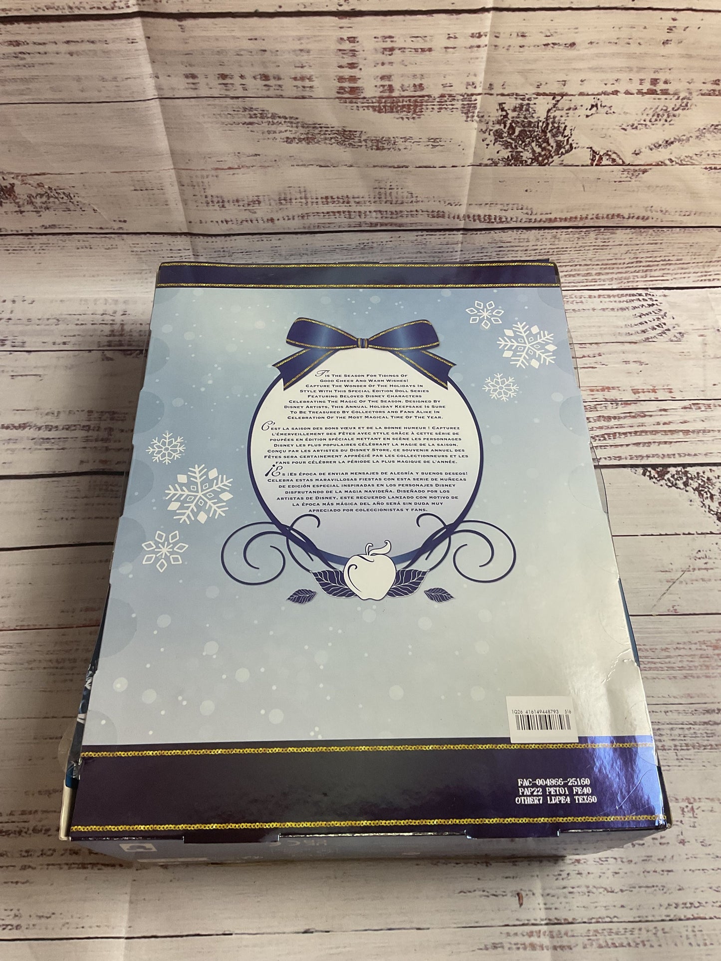 Disney Snow White Doll 2025 Holiday Special EditionNIB