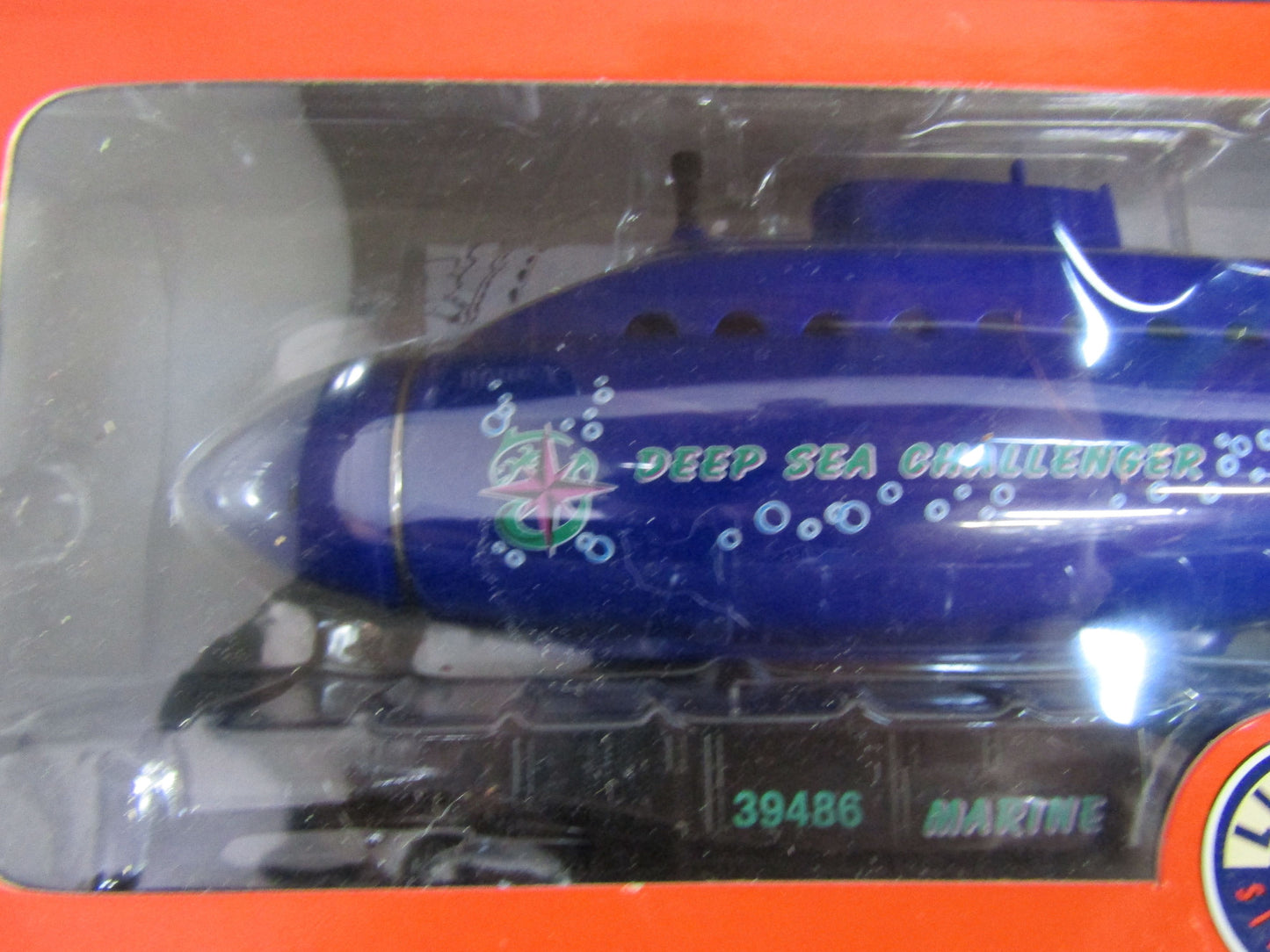 Lionel Deep Sea Challenger Submarine Flatcar 6-39486