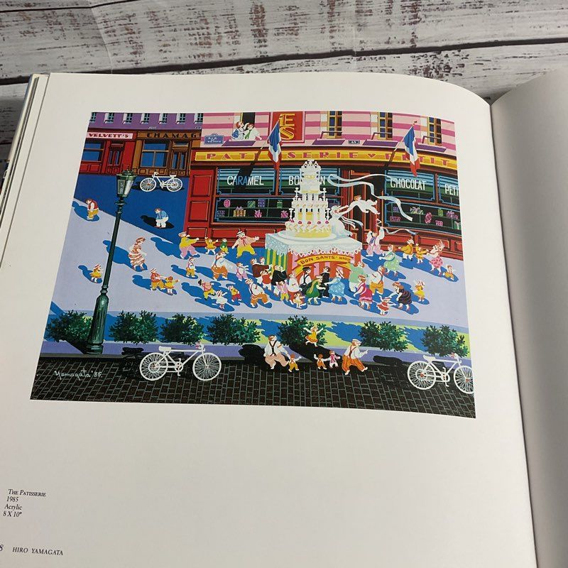 SIGNED Hiro Yamagata 1st Ed. Hardcover Art Book By Austin Jaynes 1986