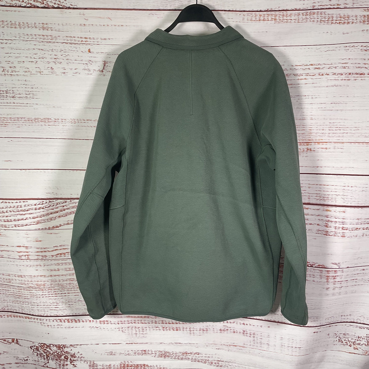 Lululemon Spacer Sage Green Textured Anorak Jacket - Size L