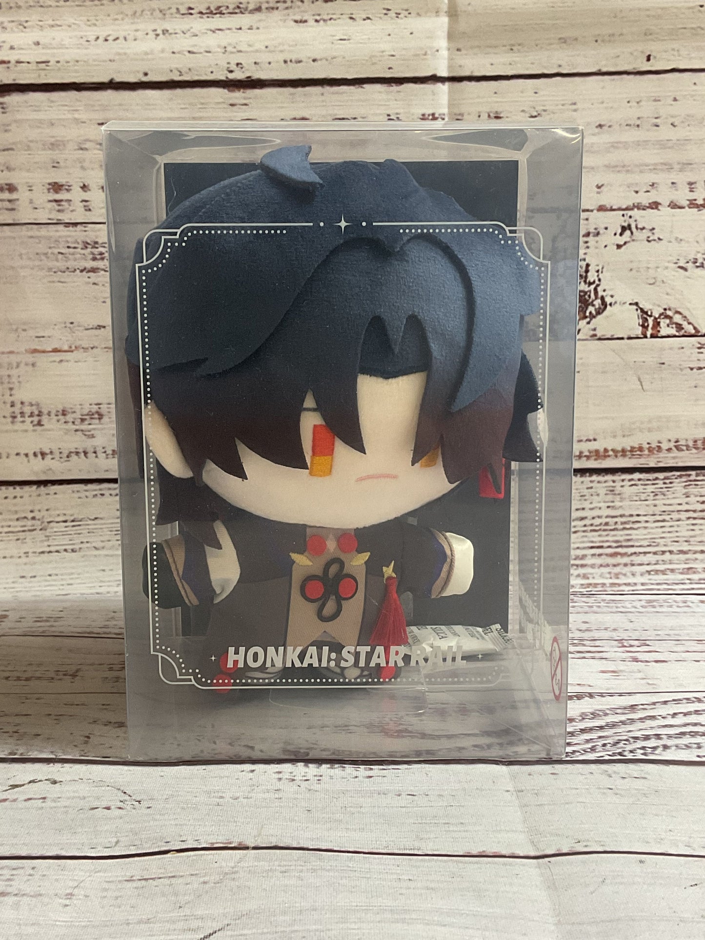 Honkai Star Rail Blade Chibi Plush New With Acrylic Keychain