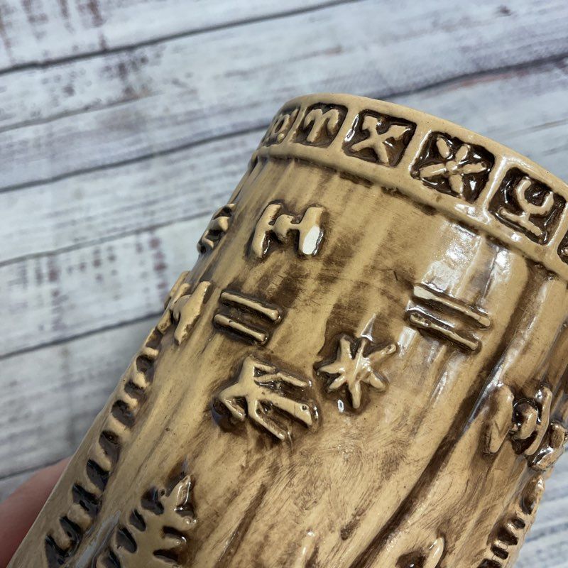 Disney Parks Star Wars Galaxy's Edge Oga's Cantina Endor Ewok Tiki Mug 1st Ed.